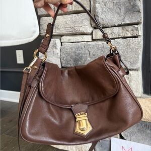 Fendi vintage tote brown. Stunning!